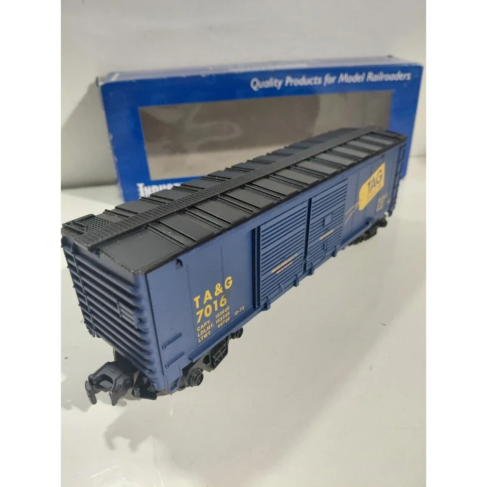 Industrial Rail 1103 O Gauge Model Railroad TN AL GA TAG 2x Door Boxcar w/Box